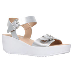 Miss KG Petunia Wedge Heeled Sandals, Silver